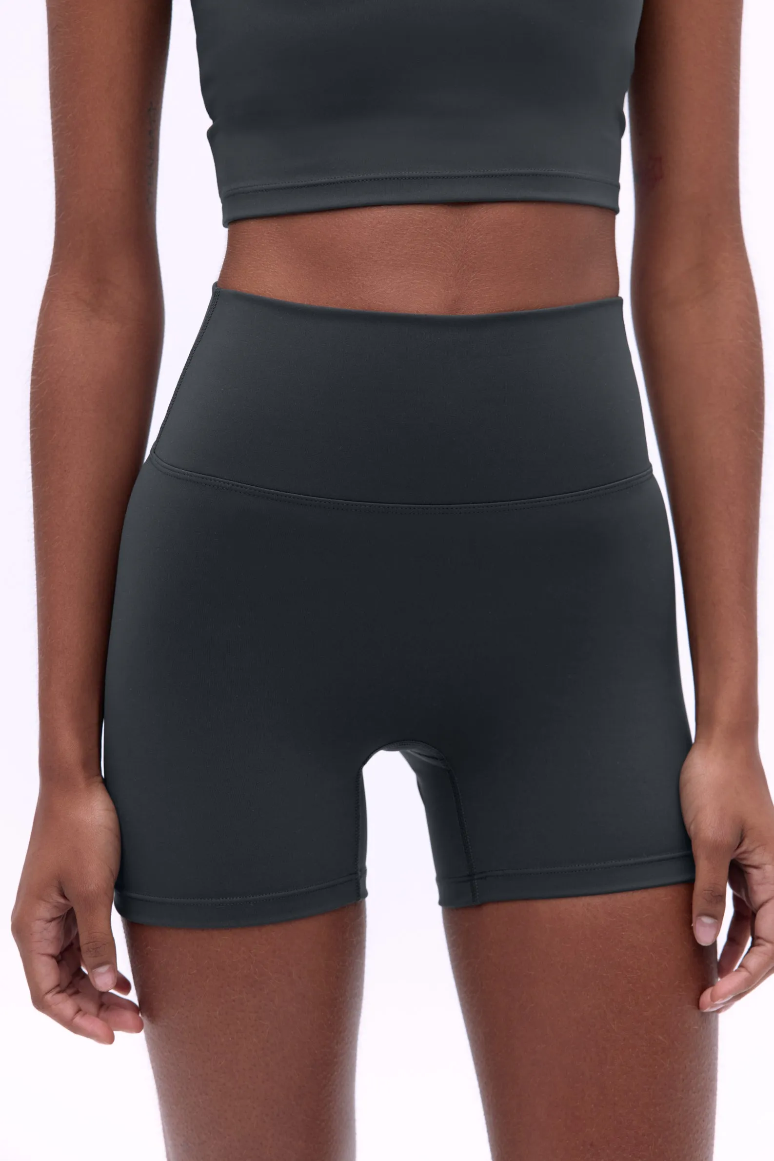 Ultimate Ultra Crop Shorts - Graphite Grey
