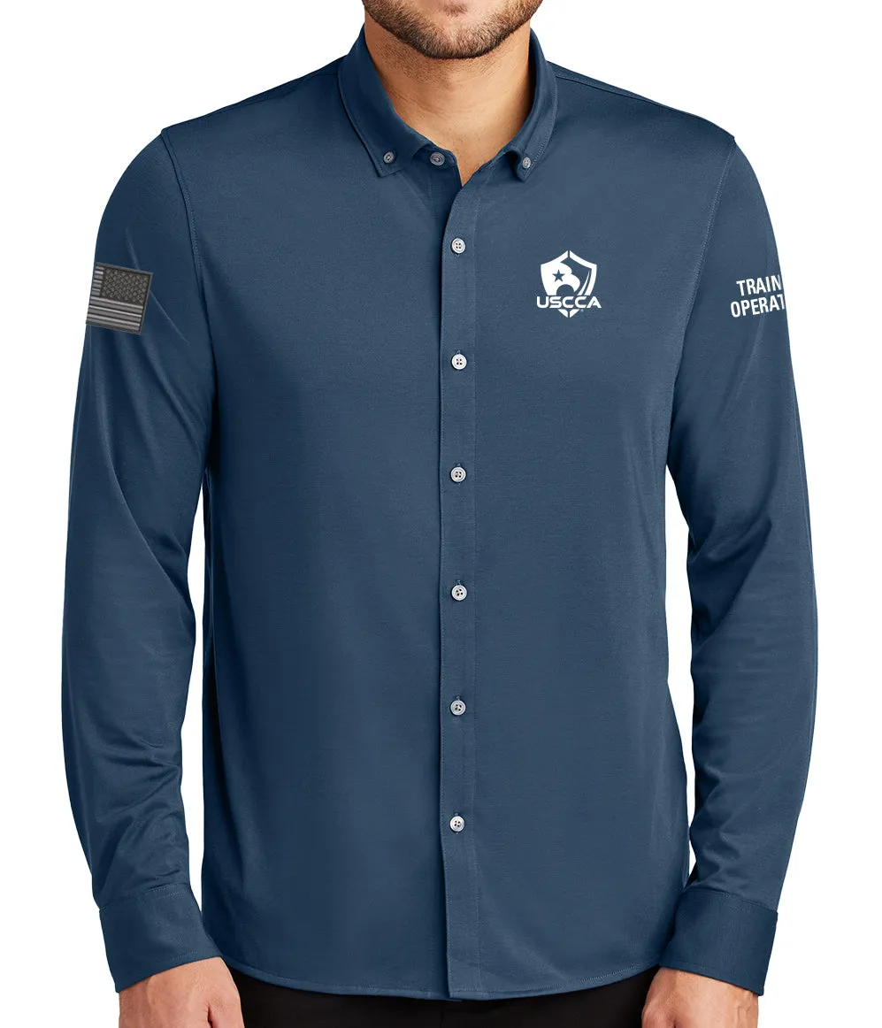 USCCA Stretch Jersey Long Sleeve Shirt