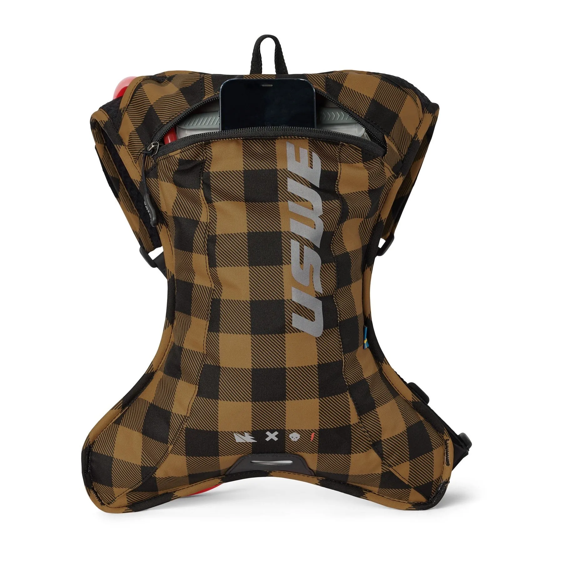 USWE Outlander Bike 2L Hydration System Backpack - Flannel Bronze/Black