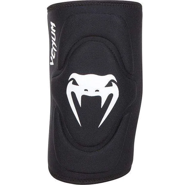 VENUM KONTACT LYCRA/GEL KNEE PADS - BLACK