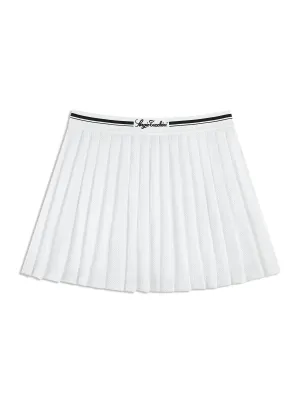 Verona Mesh Skort- Brilliant White