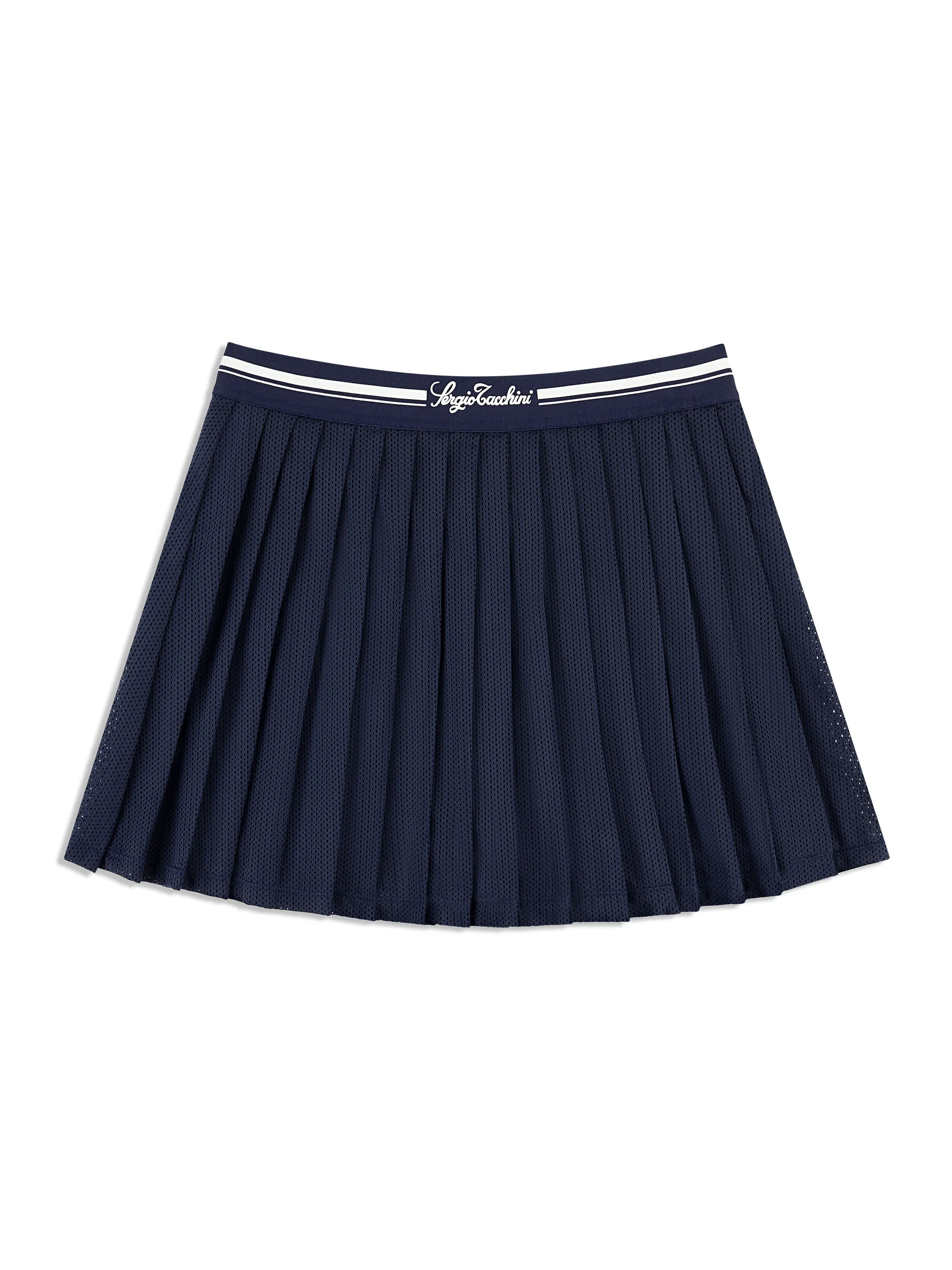 Verona Mesh Skort- Maritime Blue