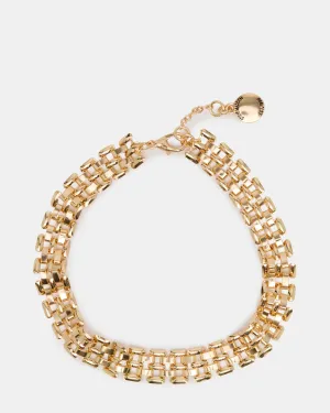 WATCH CHAIN ANKLET GOLD