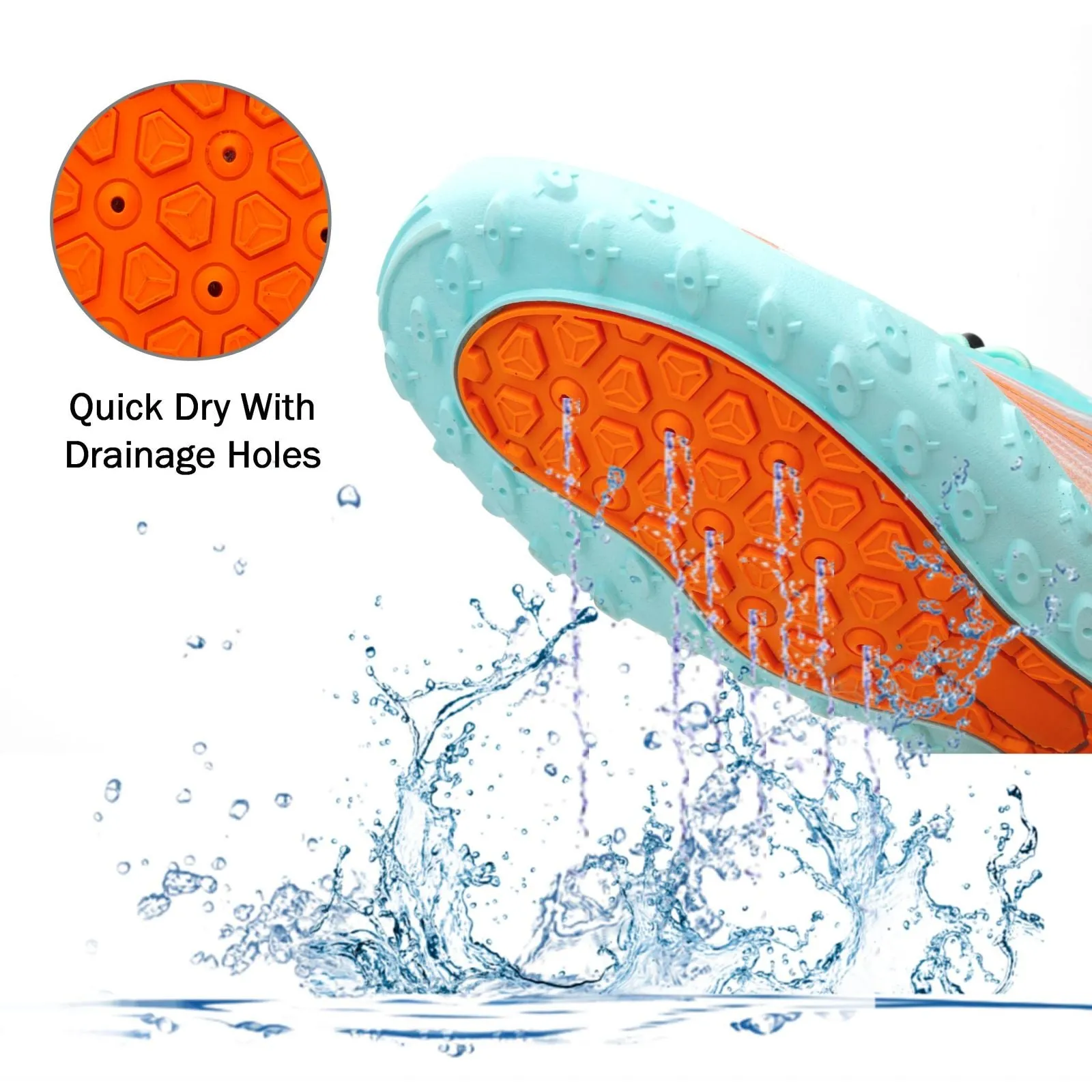 Water Shoes for Men & Women 2024 - Quick-Dry Aqua Socks Beach Swimming Shoes for Surfing Boating Drifting Hiking Yoga Cycling Water Aerobics