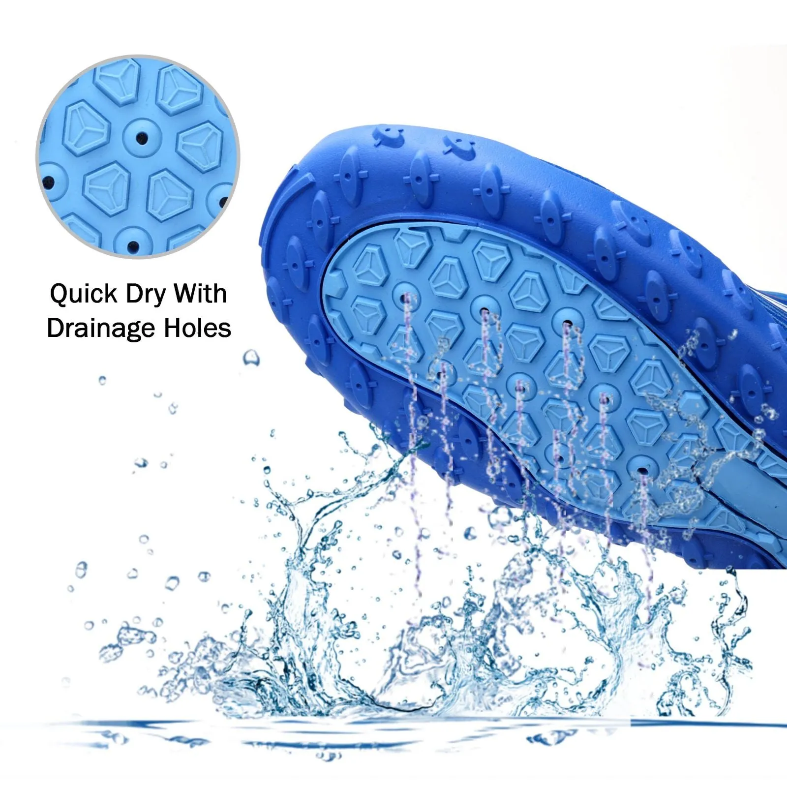 Water Shoes for Men & Women 2024 - Quick-Dry Aqua Socks Beach Swimming Shoes for Surfing Boating Drifting Hiking Yoga Cycling Water Aerobics