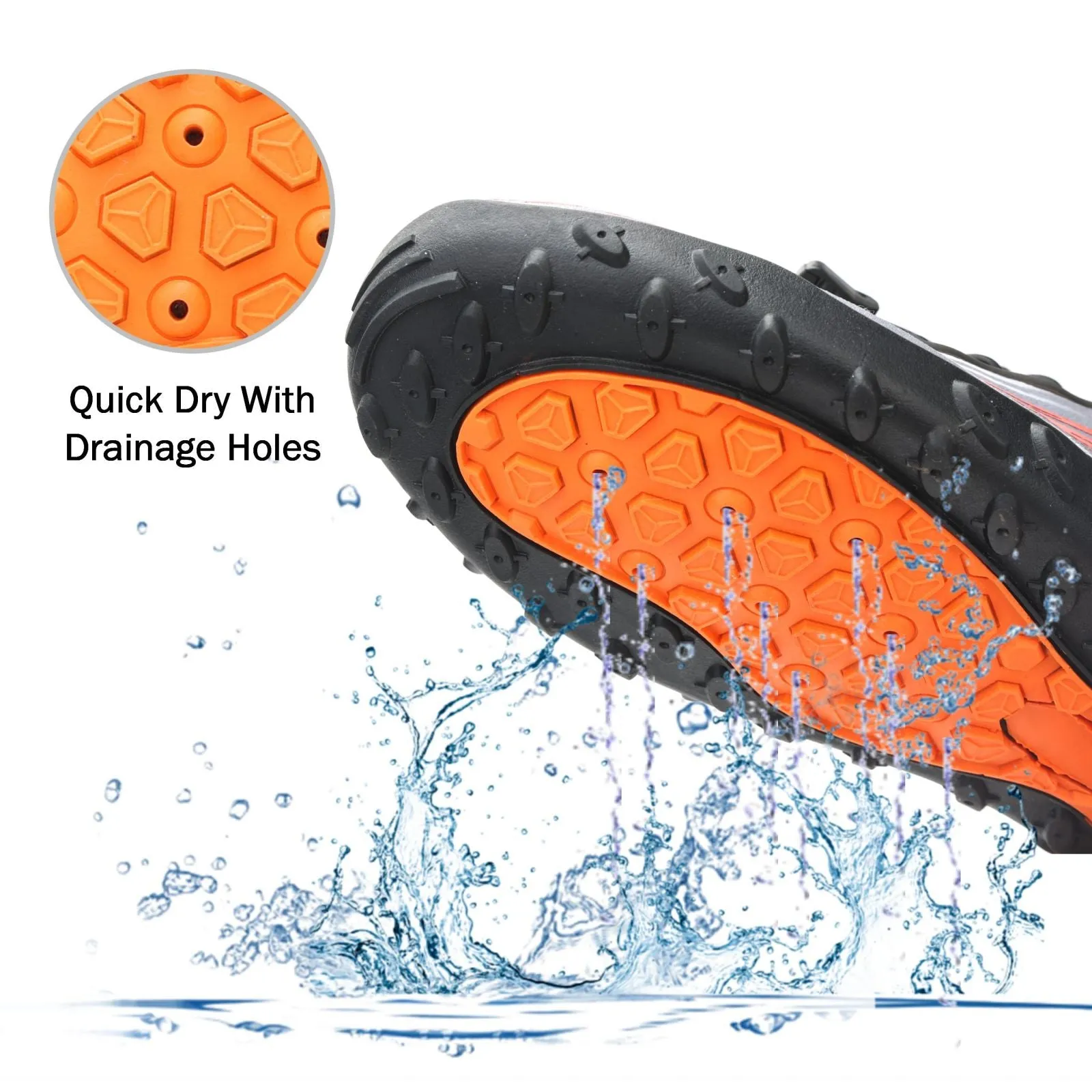 Water Shoes for Men & Women 2024 - Quick-Dry Aqua Socks Beach Swimming Shoes for Surfing Boating Drifting Hiking Yoga Cycling Water Aerobics