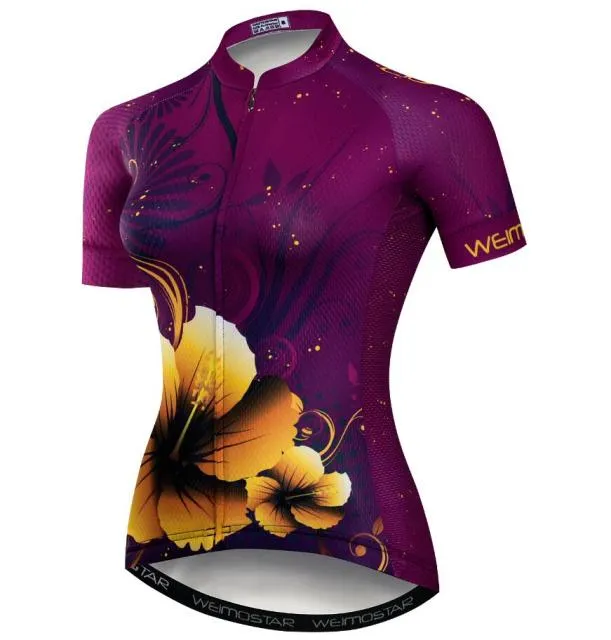 Weimostar Women Cycling Jersey 2021 Black Bike Shirt ProTeam Ciclismo Cycling Clothing Summer Bicycle Mtb Maillot Bike jersey