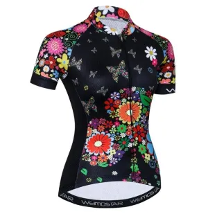 Weimostar Women Cycling Jersey 2021 Black Bike Shirt ProTeam Ciclismo Cycling Clothing Summer Bicycle Mtb Maillot Bike jersey