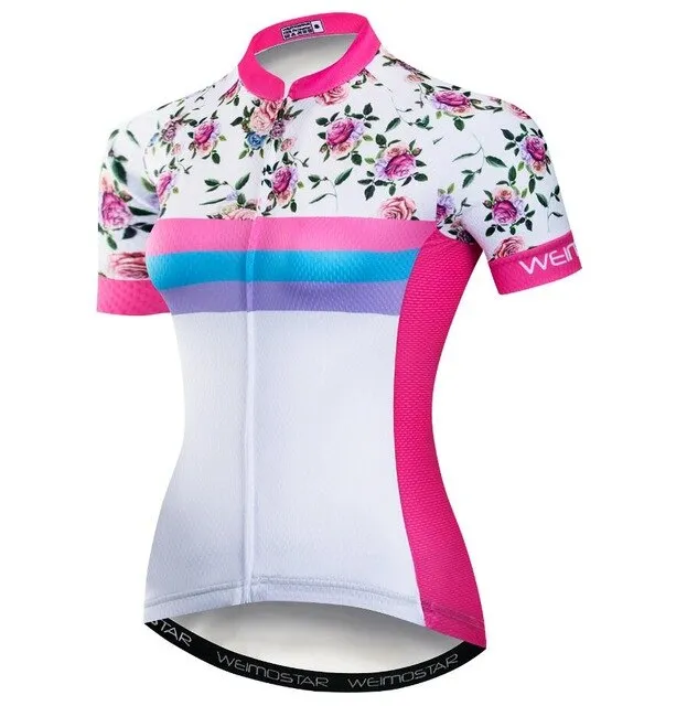 Weimostar Women Cycling Jersey 2021 Black Bike Shirt ProTeam Ciclismo Cycling Clothing Summer Bicycle Mtb Maillot Bike jersey