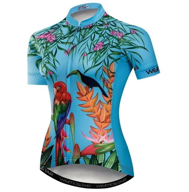 Weimostar Women Cycling Jersey 2021 Black Bike Shirt ProTeam Ciclismo Cycling Clothing Summer Bicycle Mtb Maillot Bike jersey