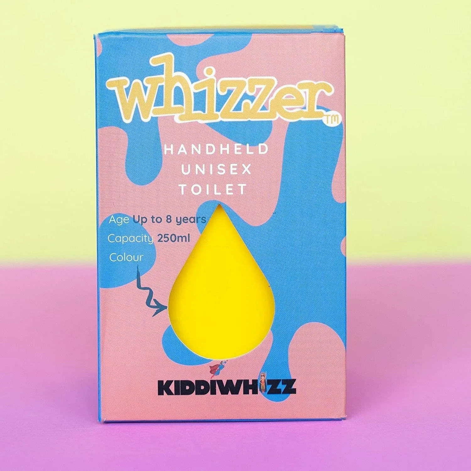 Whizzer Handheld Unisex Kids Toilet - Yellow