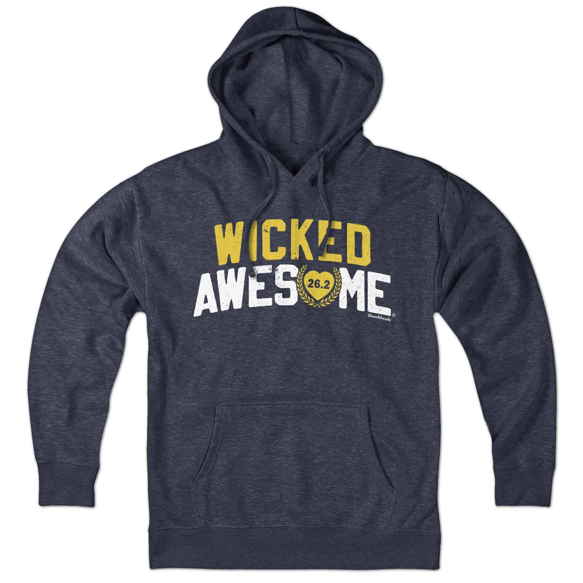 Wicked Awesome 26.2 Heart Hoodie