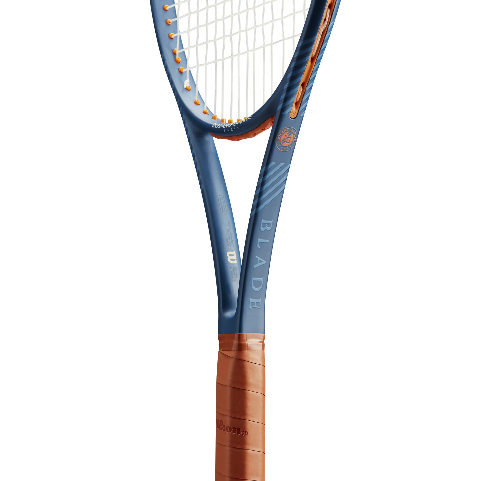 Wilson Blade 98 16x19 V9 Roland Garros Tennis Racquet