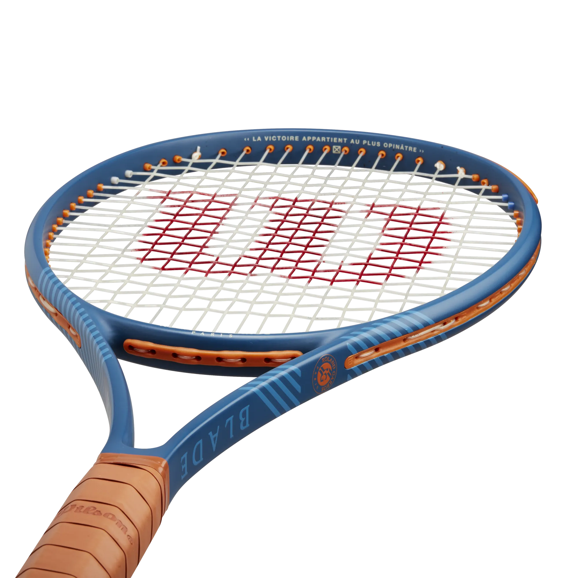 Wilson Blade 98 16x19 V9 Roland Garros Tennis Racquet