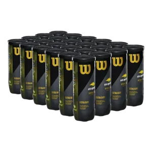 Wilson US Open Extra Duty Tennis Balls (24 Cans/Carton)