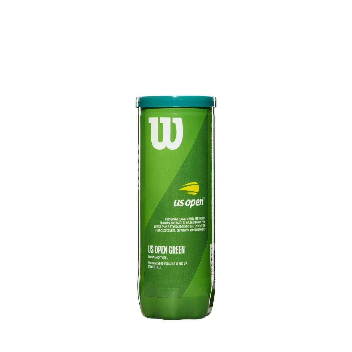 Wilson US Open Green Tournament Transition Tennis Ball (Box of 24 Cans)