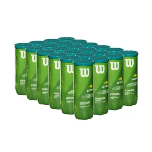 Wilson US Open Green Tournament Transition Tennis Ball (Box of 24 Cans)