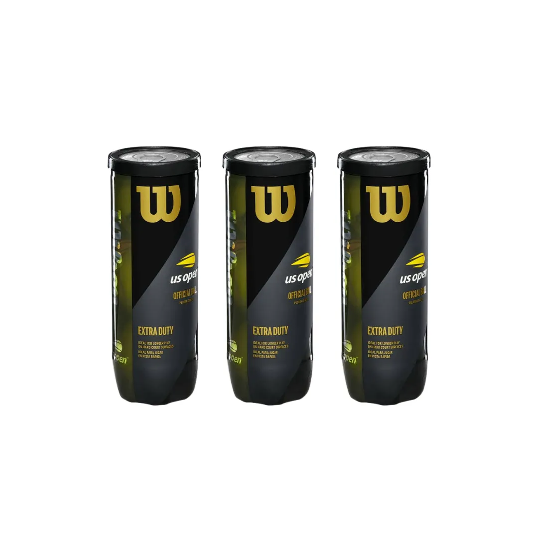 Wilson US Open Tennis Balls (1 Can)