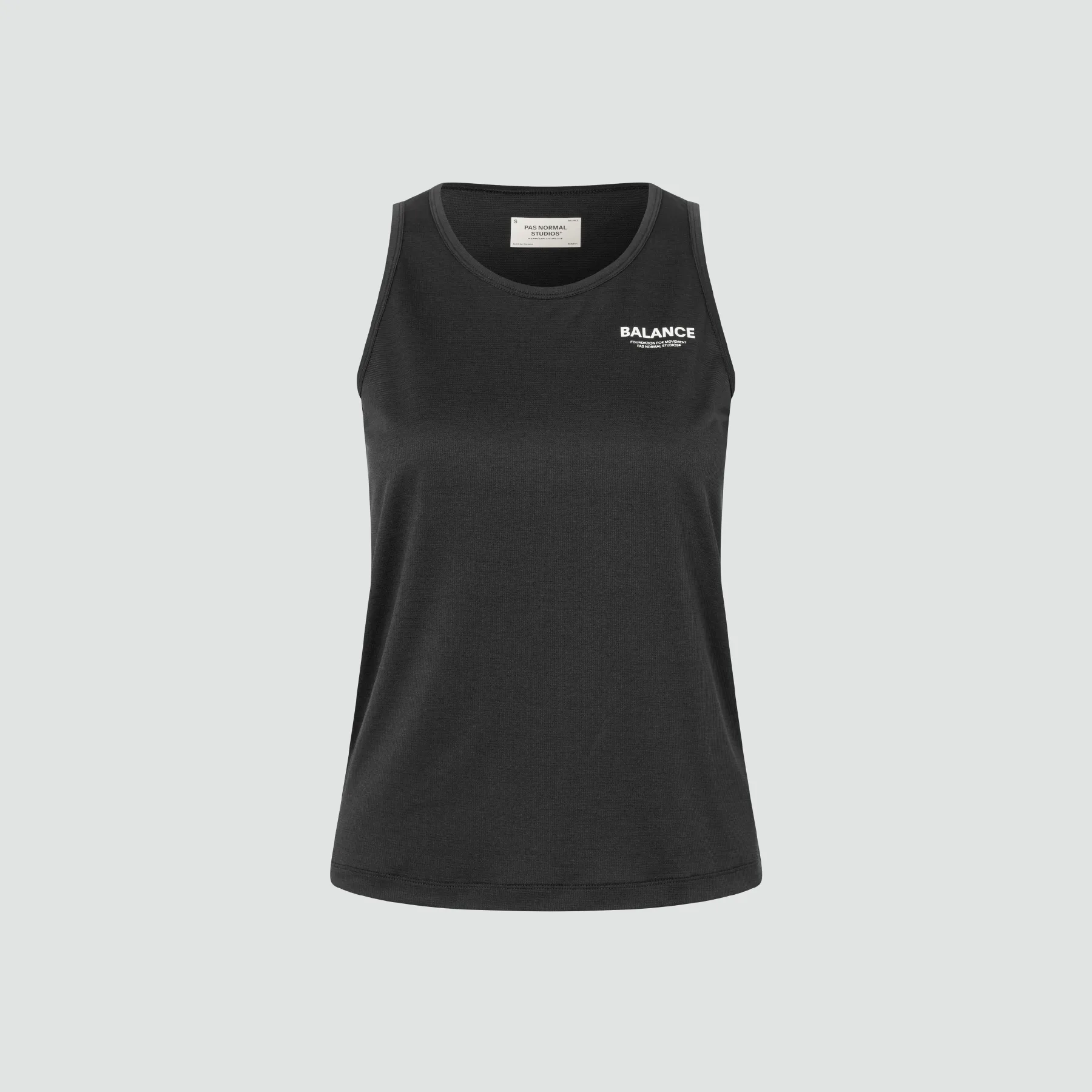 Women's Balance Sleeveless Top - Black