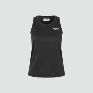 Women's Balance Sleeveless Top - Black