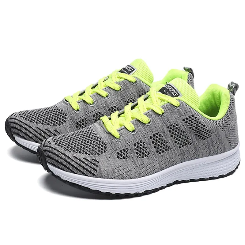 Women's Breathable Lace-Up Sneakers