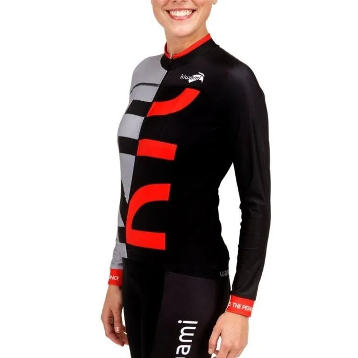 WOMEN'S PEYRESOURDE CYCLING LONG SLEEVED JERSEY