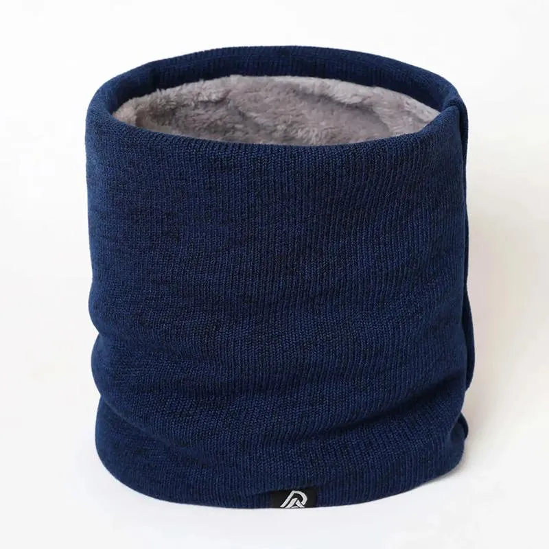 Women's Winter Scarf Plus Velvet Thickening Keep Warm Korean Style All Match Collar Neck Thermal Wrap Shawl Outdoor Leisure Cycling Bib Scarf