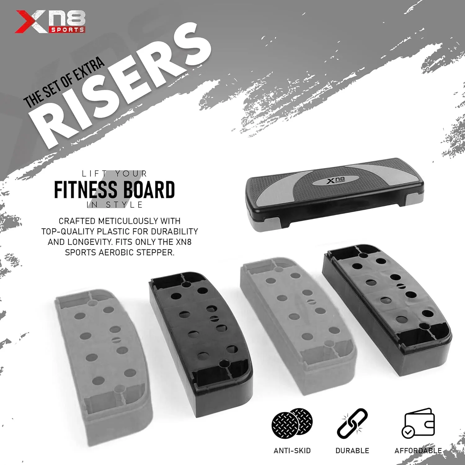 Xn8 Aerobic Stepper Extension Pair