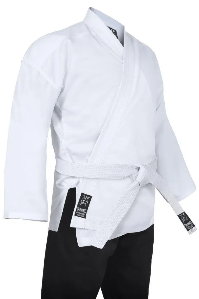 Yamasaki Pro Karate Uniform | Black & White [10oz]