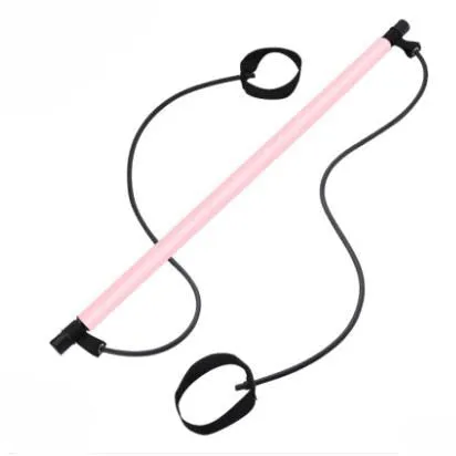Yoga Resistance Bands Pilates Stick Bodybuilding Crossfit Gym Rubber Tube Elastic Bands Fitness Equipment Training Exercise